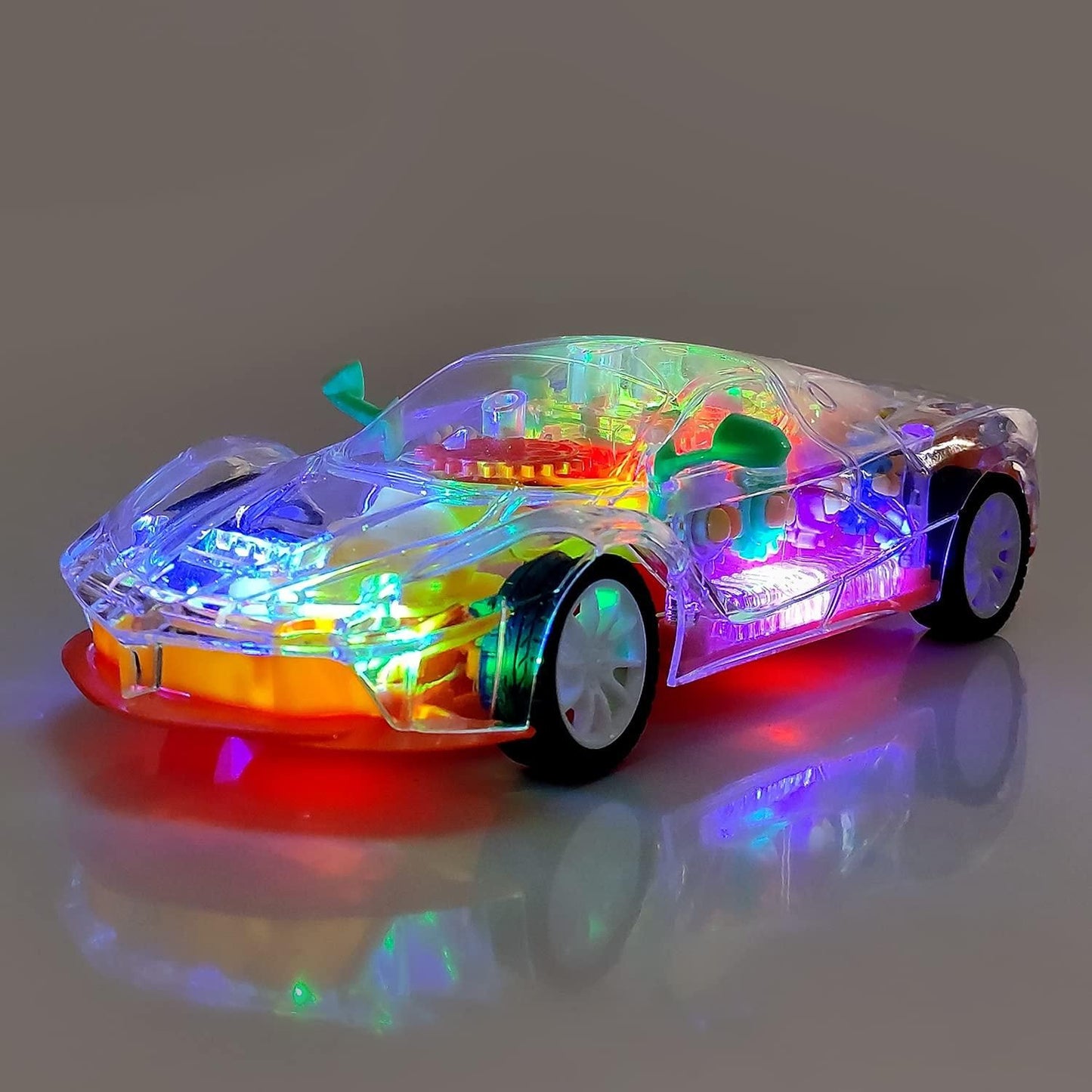 MultiColour Remote Control Rechargable Car